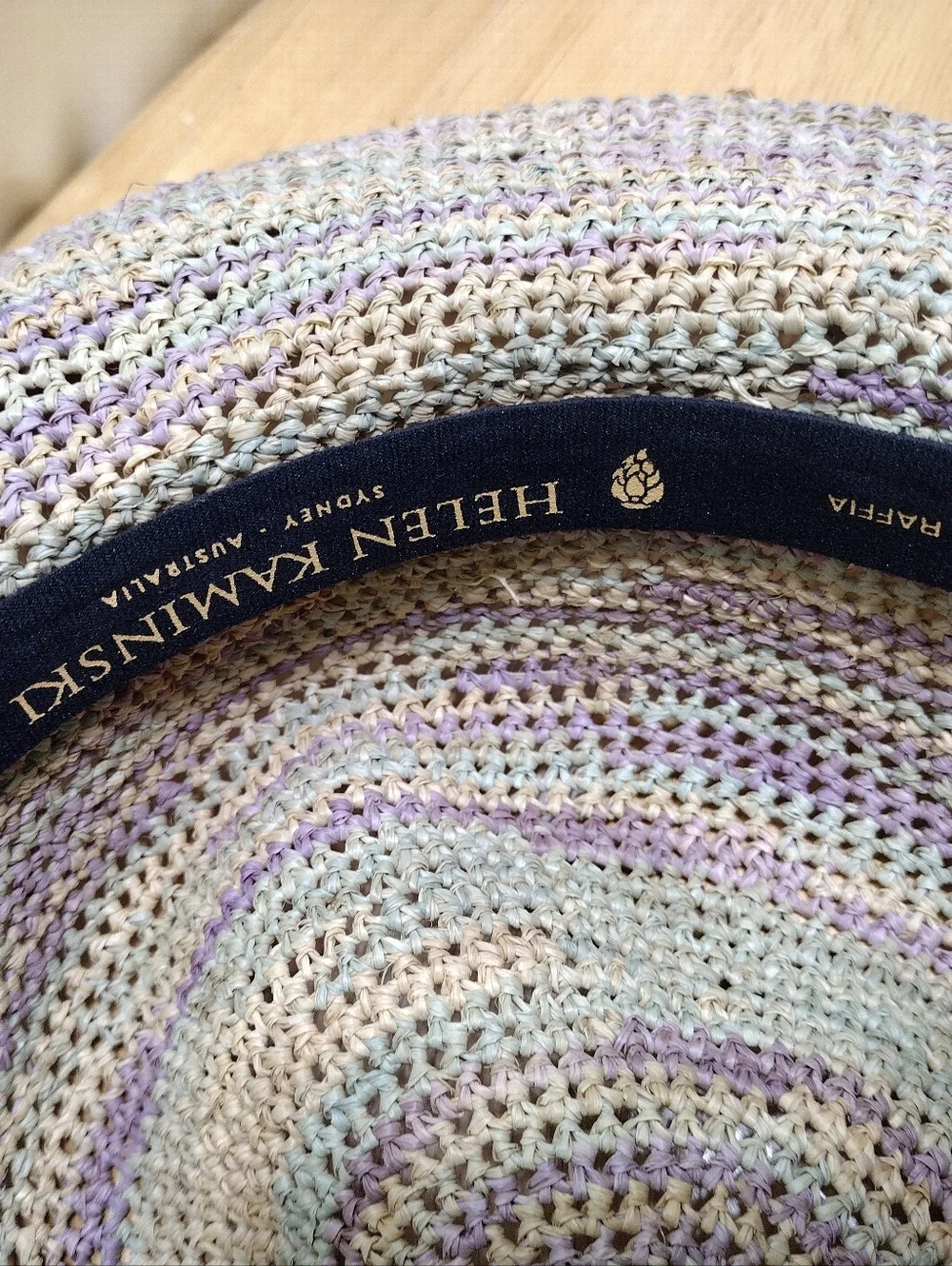 Helen Kaminski Provence 100% Raffia Hat Women's Multicolor One Size